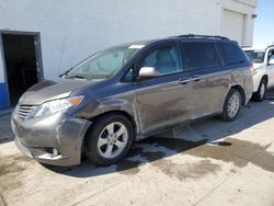 Salvage cars for sale from Copart Farr West, UT: 2013 Toyota Sienna XLE