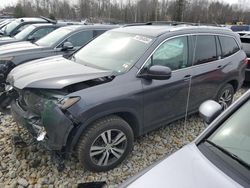 Salvage cars for sale at Candia, NH auction: 2018 Honda Pilot EXL