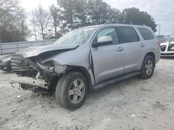 Salvage cars for sale at Loganville, GA auction: 2012 Toyota Sequoia SR5