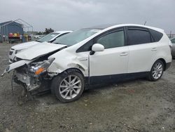 Vehiculos salvage en venta de Copart Antelope, CA: 2012 Toyota Prius V