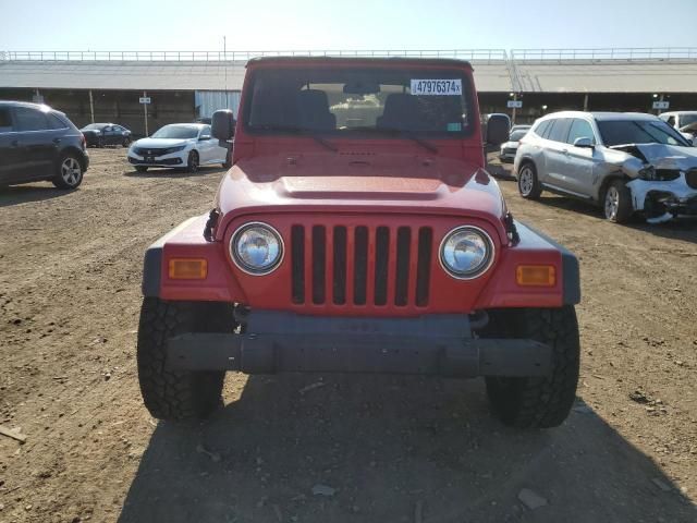 2006 Jeep Wrangler / TJ SE