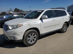 Salvage cars for sale at Nampa, ID auction: 2013 Toyota Highlander Base