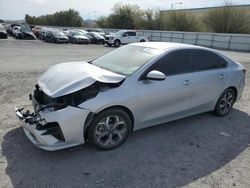 Salvage cars for sale at Las Vegas, NV auction: 2019 KIA Forte FE