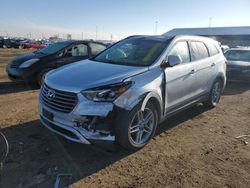 Vehiculos salvage en venta de Copart Brighton, CO: 2017 Hyundai Santa FE SE Ultimate
