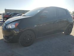 Vehiculos salvage en venta de Copart Wilmer, TX: 2015 Mitsubishi Mirage ES