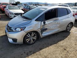 Honda FIT EX salvage cars for sale: 2015 Honda FIT EX