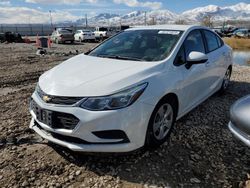 Salvage cars for sale at Magna, UT auction: 2017 Chevrolet Cruze LS