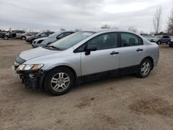 Salvage cars for sale from Copart London, ON: 2010 Honda Civic DX-G