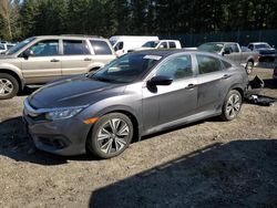 Salvage cars for sale at Graham, WA auction: 2018 Honda Civic EX