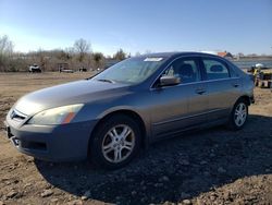 Honda Accord ex salvage cars for sale: 2006 Honda Accord EX