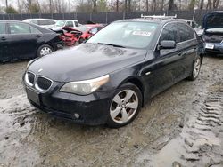 BMW Vehiculos salvage en venta: 2007 BMW 525 XI