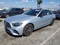 Salvage cars for sale from Copart Van Nuys, CA: 2021 Mercedes-Benz E 350