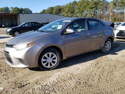 Salvage cars for sale from Copart Seaford, DE: 2015 Toyota Corolla ECO