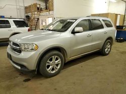 Salvage cars for sale from Copart Ham Lake, MN: 2011 Dodge Durango Crew