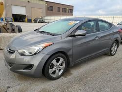 Salvage cars for sale at Kansas City, KS auction: 2013 Hyundai Elantra GLS