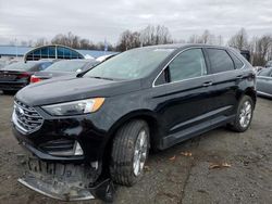 Salvage cars for sale from Copart East Granby, CT: 2023 Ford Edge Titanium