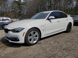 Salvage cars for sale from Copart Austell, GA: 2017 BMW 330E