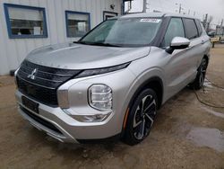 Salvage cars for sale at Pekin, IL auction: 2022 Mitsubishi Outlander SE