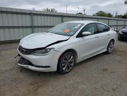 Salvage cars for sale at Shreveport, LA auction: 2015 Chrysler 200 S