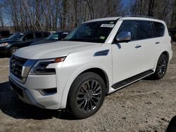 Flood-damaged cars for sale at auction: 2023 Nissan Armada Platinum