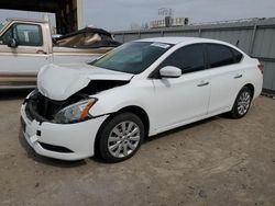 Salvage cars for sale from Copart Kansas City, KS: 2014 Nissan Sentra S