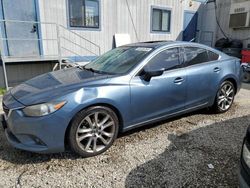 Salvage cars for sale from Copart Los Angeles, CA: 2014 Mazda 6 Grand Touring