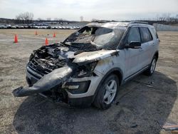 Salvage cars for sale at Mcfarland, WI auction: 2016 Ford Explorer XLT