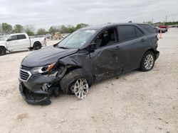 Salvage cars for sale from Copart New Braunfels, TX: 2021 Chevrolet Equinox LS
