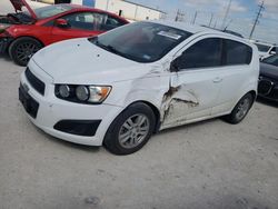 Salvage cars for sale at Haslet, TX auction: 2014 Chevrolet Sonic LT