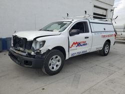 Salvage cars for sale from Copart Farr West, UT: 2019 Nissan Titan S