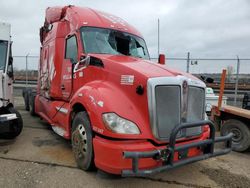 Salvage trucks for sale at Moraine, OH auction: 2021 Kenworth Construction T680