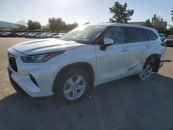 Salvage cars for sale from Copart San Martin, CA: 2020 Toyota Highlander L