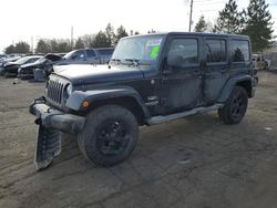 Jeep Wrangler salvage cars for sale: 2013 Jeep Wrangler Unlimited Sahara