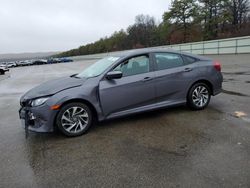 Honda salvage cars for sale: 2018 Honda Civic EX