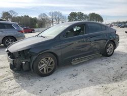 Salvage cars for sale at Loganville, GA auction: 2019 Hyundai Elantra SEL