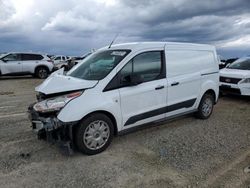 Salvage cars for sale from Copart Anderson, CA: 2018 Ford Transit Connect XLT