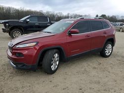 Jeep Grand Cherokee salvage cars for sale: 2015 Jeep Cherokee Limited