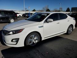 Vehiculos salvage en venta de Copart Littleton, CO: 2014 KIA Optima Hybrid