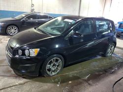 Salvage cars for sale at Woodhaven, MI auction: 2012 Chevrolet Sonic LS