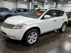 Nissan Murano SL Vehiculos salvage en venta: 2007 Nissan Murano SL