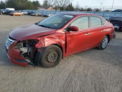 Nissan Sentra S salvage cars for sale: 2014 Nissan Sentra S