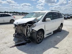 Toyota Sienna Sport salvage cars for sale: 2012 Toyota Sienna Sport