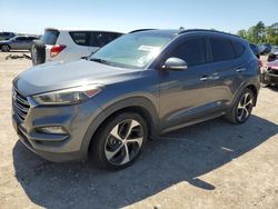 Salvage cars for sale at Houston, TX auction: 2016 Hyundai Tucson Limited