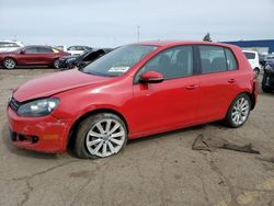 Volkswagen salvage cars for sale: 2014 Volkswagen Golf