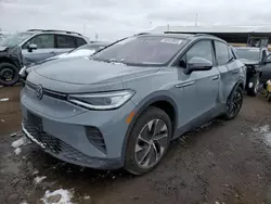 Salvage cars for sale at Brighton, CO auction: 2022 Volkswagen ID.4 PRO S