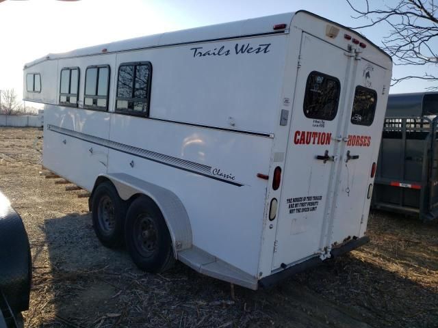 1999 Trail King Horse Trailer