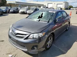Salvage cars for sale from Copart Martinez, CA: 2012 Toyota Corolla Base