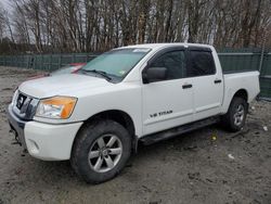 Salvage cars for sale at Candia, NH auction: 2011 Nissan Titan S