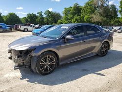 Salvage cars for sale at Ocala, FL auction: 2018 Toyota Camry L