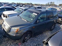 Honda salvage cars for sale: 2007 Honda Pilot EXL